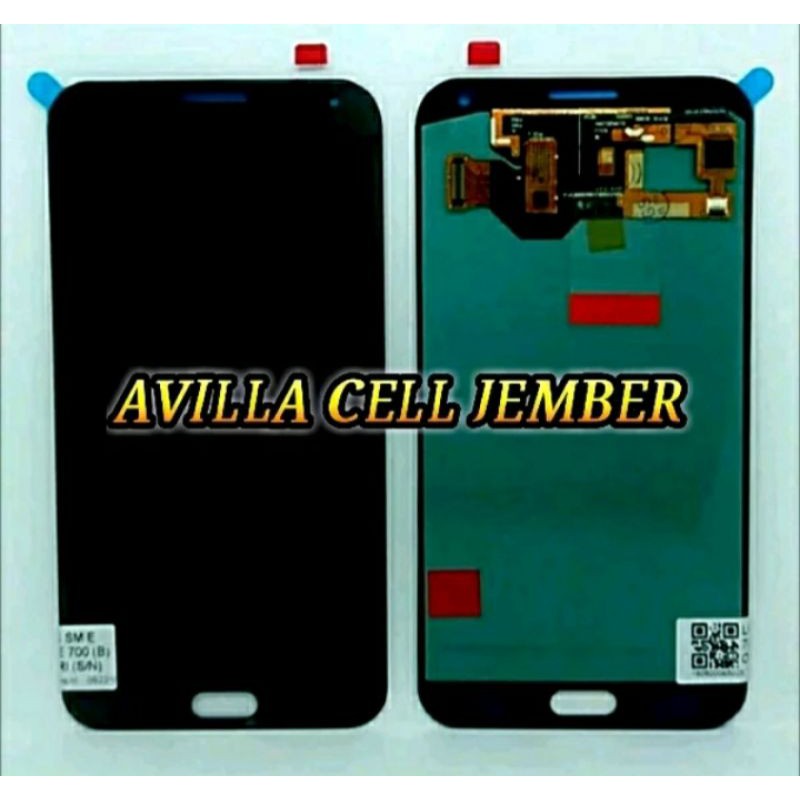 LCD TOUCHSCREEN FULLSET ORIGINAL OLED SAMSUNG GALAXY E7 2015 E700 E7000 E700H E700F E700G