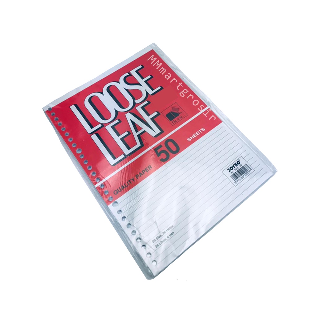 Joyko / Loose Leaf B5 7026 / Isi Kertas File Binder / 50 Sheets