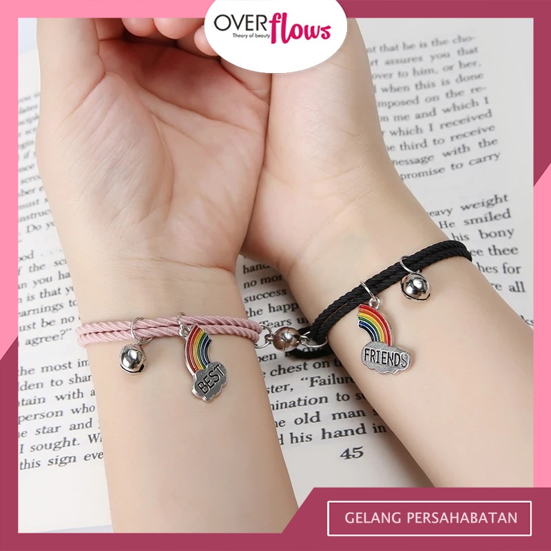 OVERFLOWS.ID Gelang Couple Best Friend Gelang Persahabatan Best Friend Barclet Couple