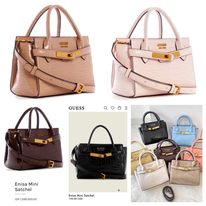 GUESS ENISA MINI SATCHEL