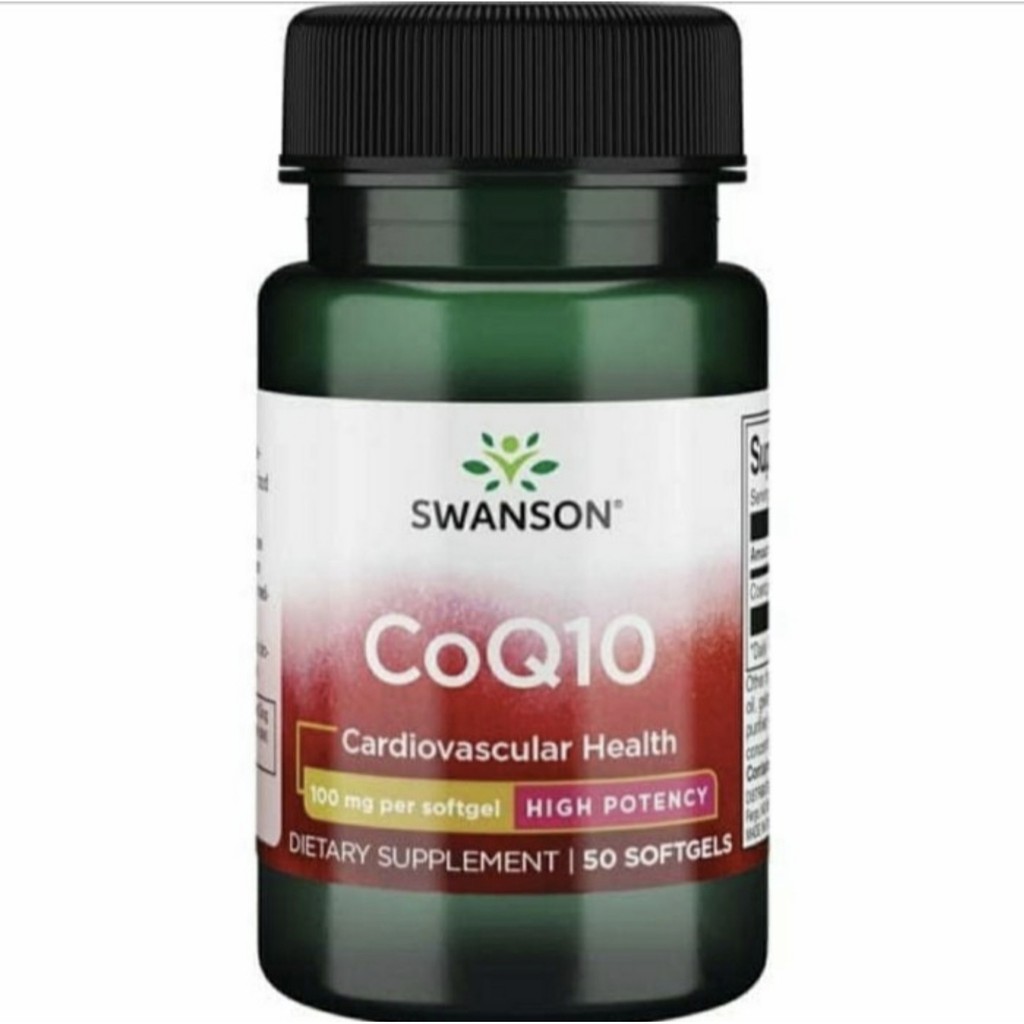 Swanson coq10 co q10 coq 10 200mg 200 mg isi 30