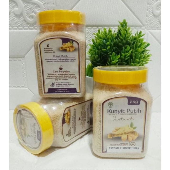 

KUNYIT PUTIH 250 GR Extract Curuma Zedoria