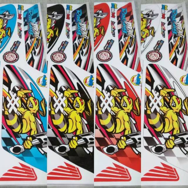 BISA COD (TERLENGKAP) -Striping Motor Variasi 
Honda C70-Pitung  Racing