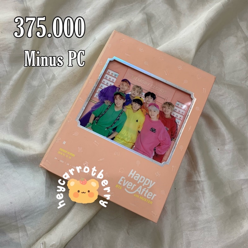 BTS 4th Muster Happy Ever After minus PC only
