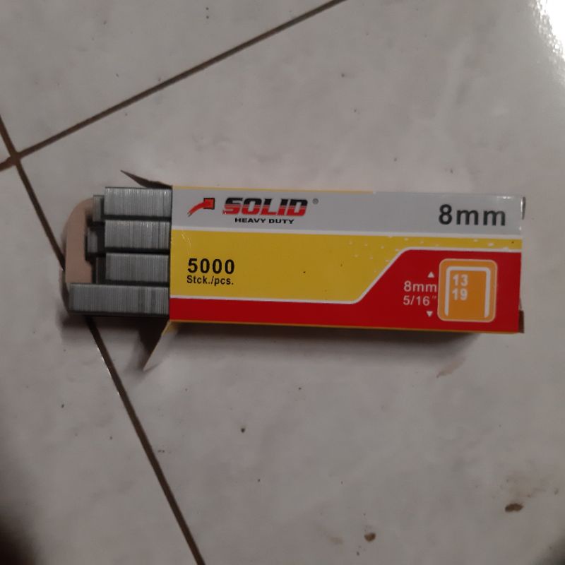 

isi staples tembak manual staples jok 5000 pcs 8mm