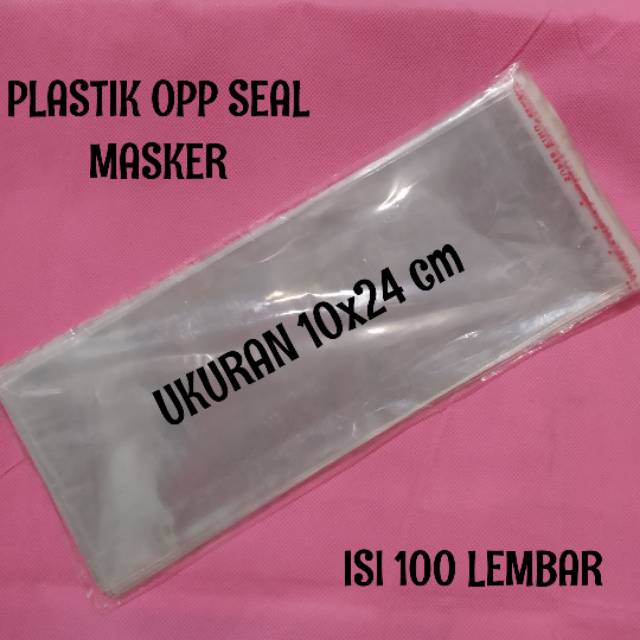 

Plastik Opp Seal Packing Masker Murah