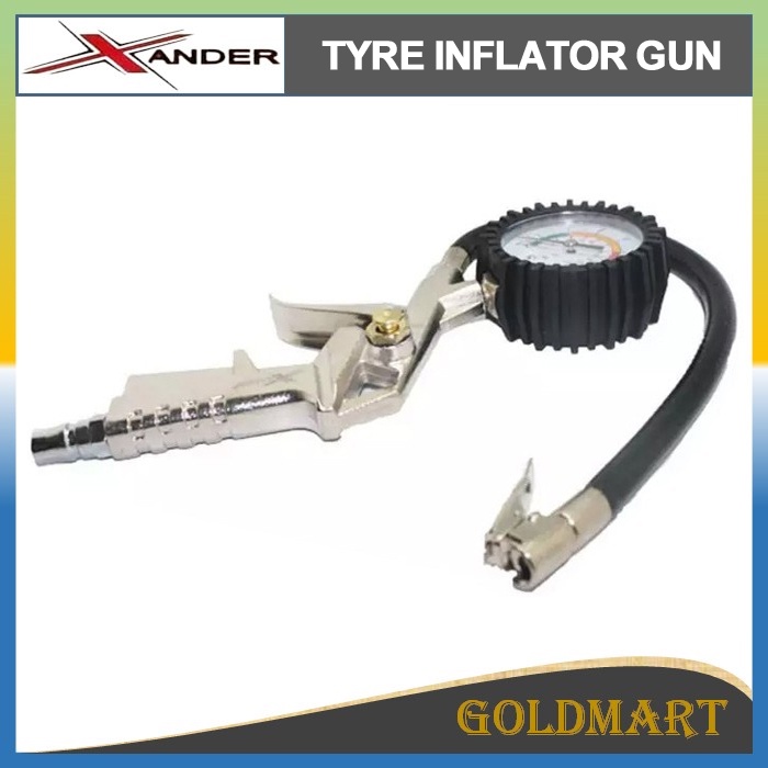 Alat Pengukur Tekanan Angin Ban Xander XA-4 Tire Inflator Gun