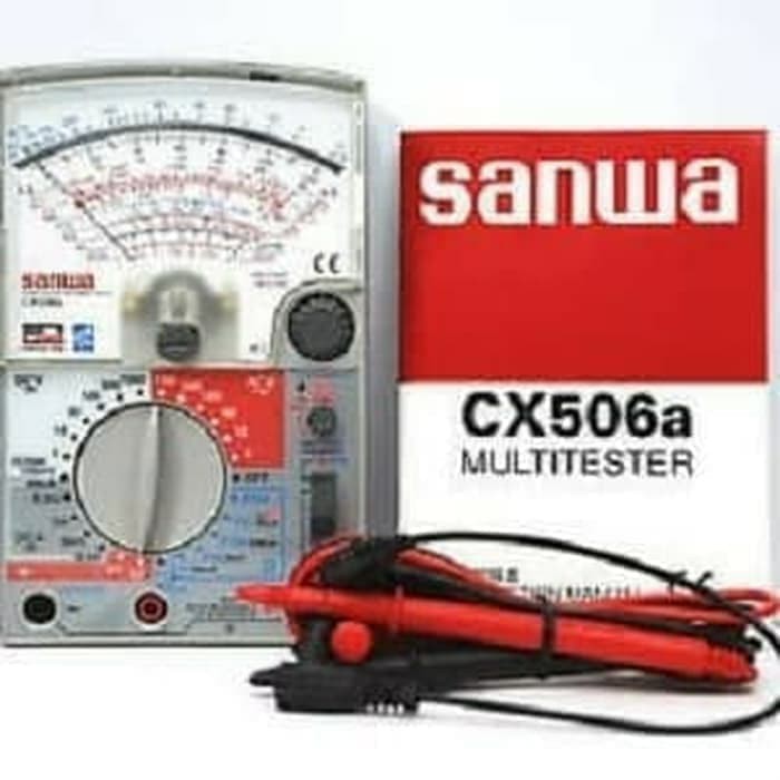 sanwa cx506a analog multimeter / multitester manual ASLI