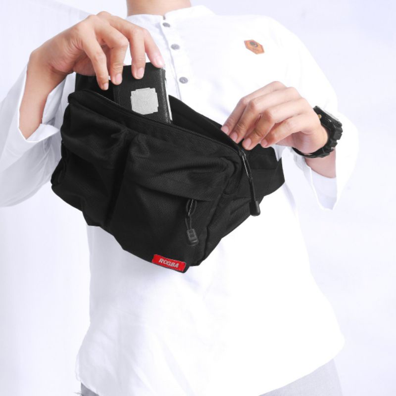 WAIST BAG TAS DADA TAS PINGGANG TAS DEWASA TAS PRIA ROGBA