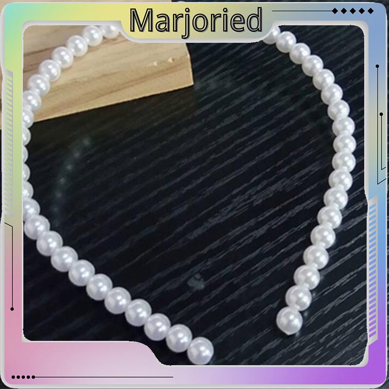 Pearl Headband Headband Aksesoris Rambut Anak Manik-manik Tangan Putri-MJD