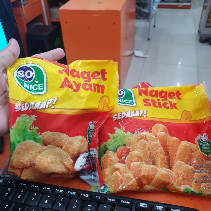 250GR - SO NICE NUGGET NAGET AYAM / STICK / FROZEN FOOD SONICE atayatoko