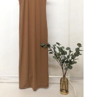 Ω VTZEN - ZEC OOTD Wanita Dress CHIKA / Dress Inner Span / Dress Polos Casual / Dress Wanita Hijab /
