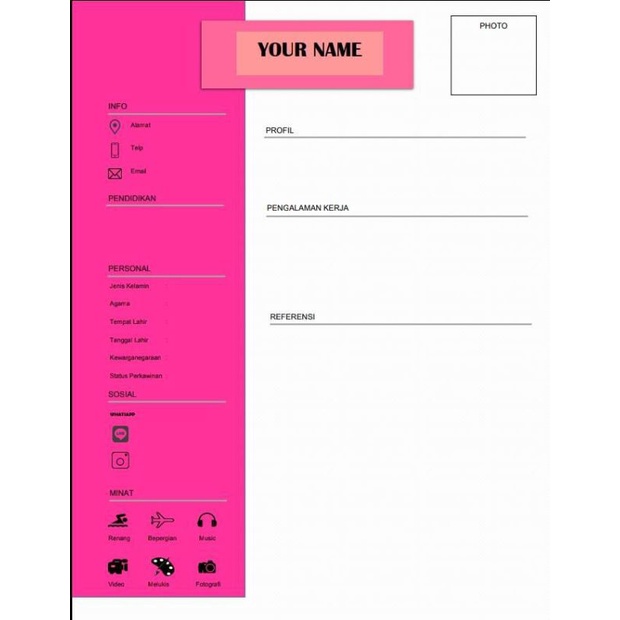 

JASA PEMBUATAN CV/LAMARAN KERJA/RIWAYAT HIDUP