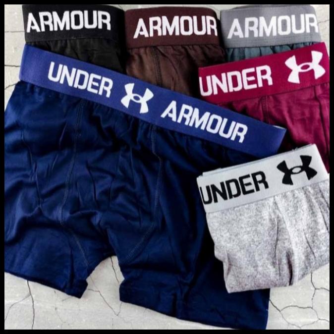 Celana Dalam Pria Boxer Under Armour 3 Pcs