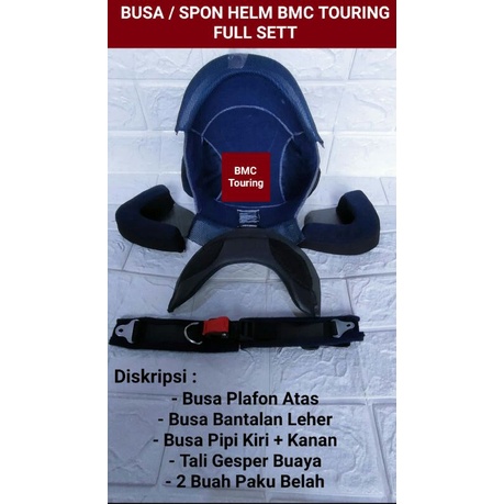 BUSA HELM /SPON HELM FULL SETT BMC TOURING, BMC SUNCITY, MAZ, HIU NICO