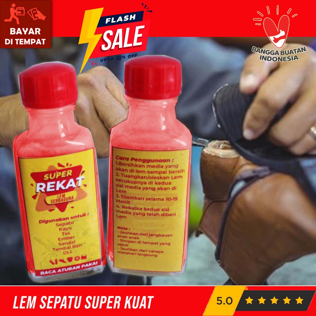 

Lem Sepatu Kuat Super Rekat Merah Kemasan kecil