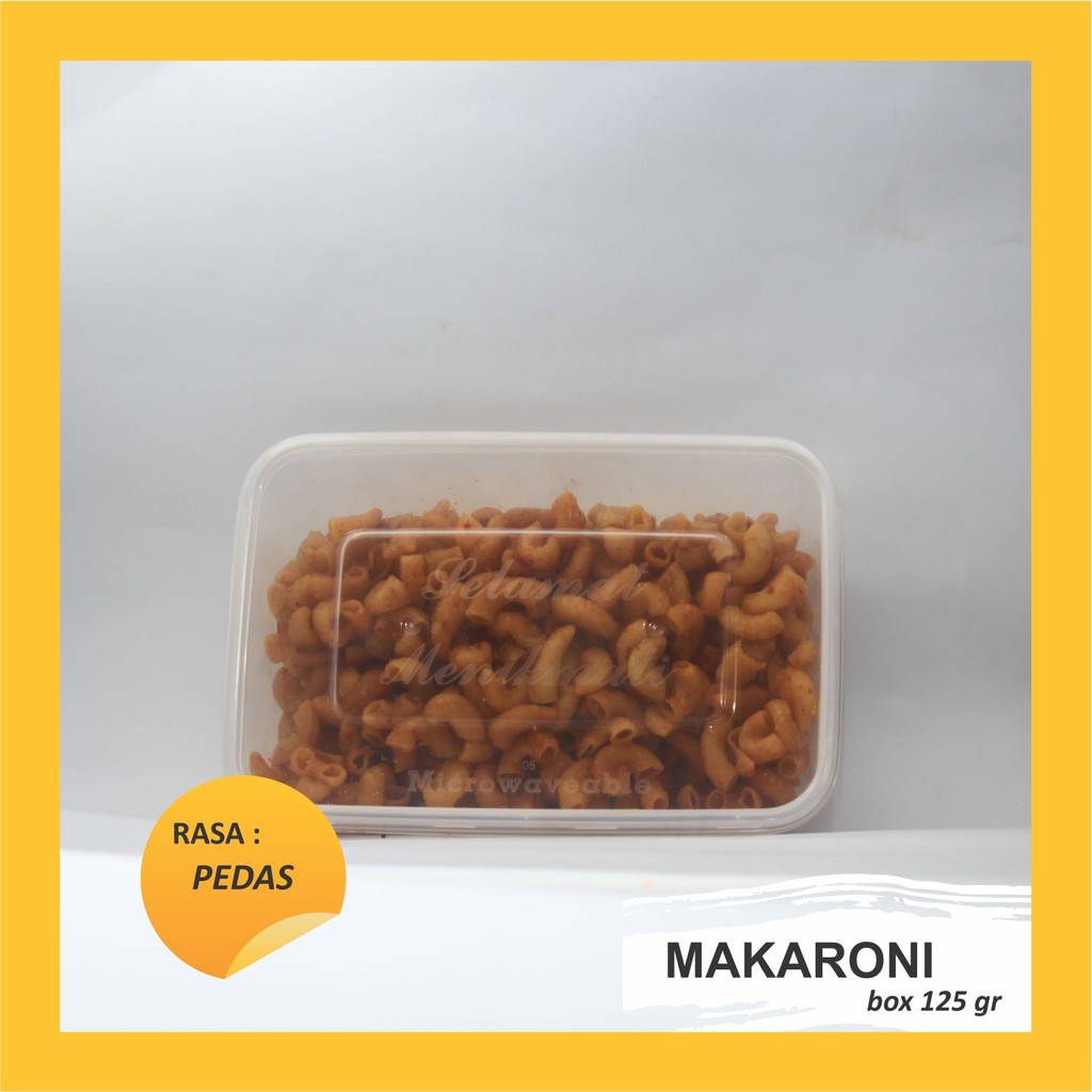 makanan ringan /makaroni/box 175 gram