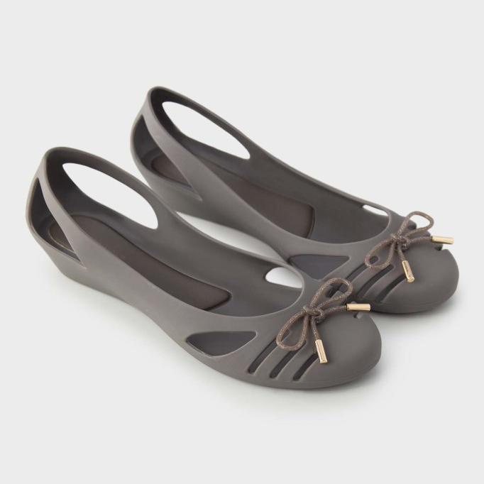 Favorit] Urban&Co Essentials Shoes Jelly Emina - Gray, 36