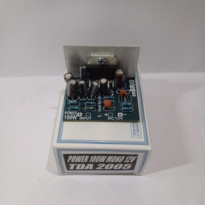 power TDA 2005 mono 12 volt 100 watt