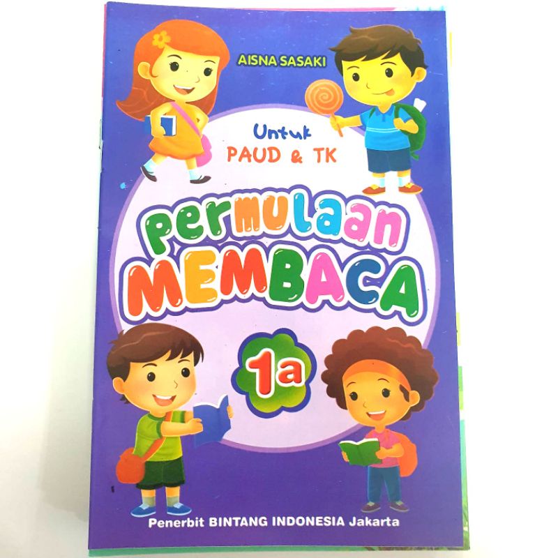 Buku TK.PERMULAAN MEMBACA 1A, 1B (per jilid/ paket)