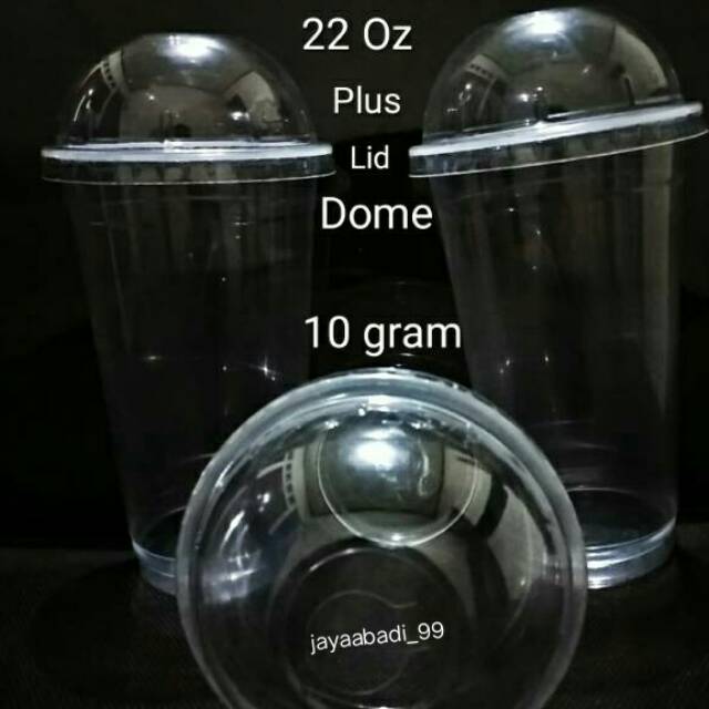 Jual Gelas Plastik Pp 22oz Plastic Cup Pp 22 Oz Tutup Cembung Lid Dome Terbaru Ready Shopee 8074