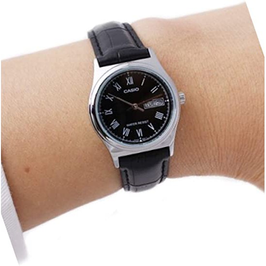 CASIO Original LTP-V006L Series (Jam Tangan Kulit Wanita)