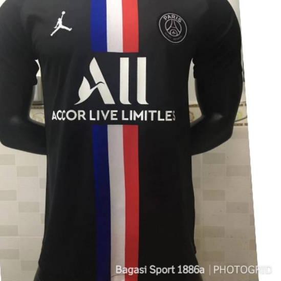 Poceii Jersey Baju Bola Kit Paris Saint Germain Psg Sg Import 4th Keempat 2020 2021 Shirt 2020 21 A Shopee Indonesia