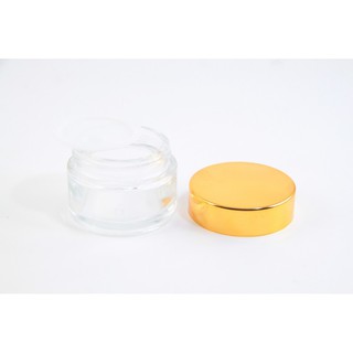 OBRAL POT KACA 30 GRAM BENING TUTUP GOLD JAR KOSMETIK OBRAL POT KACA 30 GRAM BENING TUTUP GOLD JAR KOSMETIK