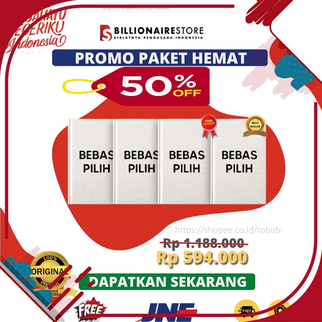 Paket Buku Bisnis Online Dewa Eka Prayoga Billionaire Store Facebook Instagram WhatsApp Easy Copywri