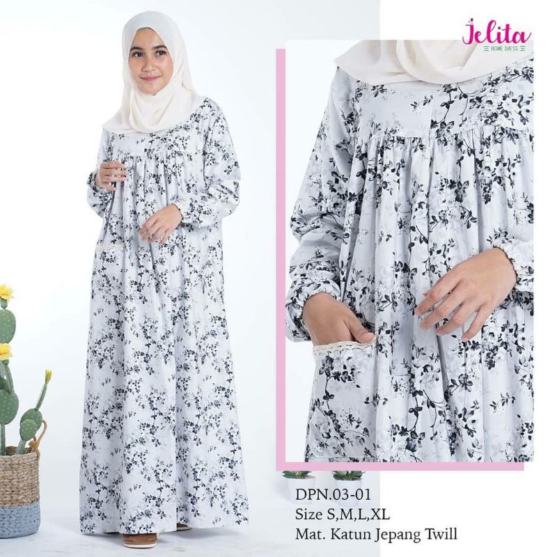 Homedress JELITA LENGAN PANJANG