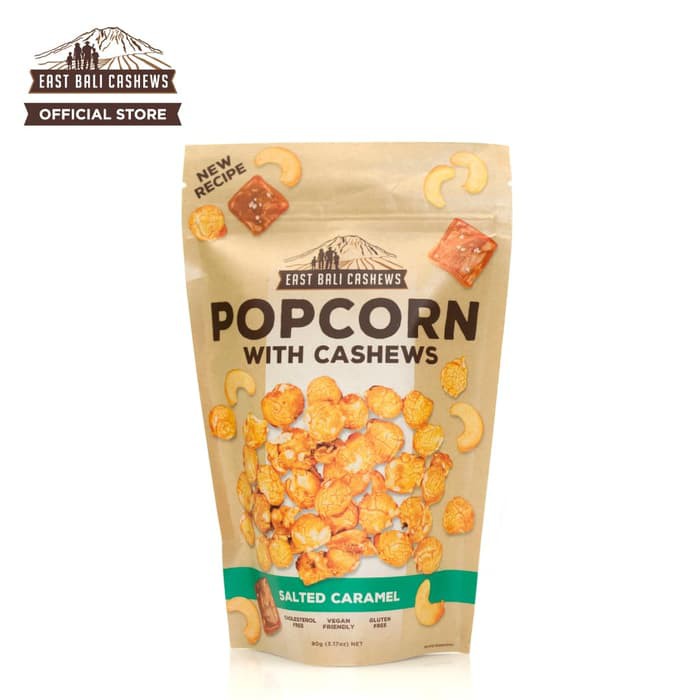 

East Bali Cashews Popcorn Salted Caramel 90gr