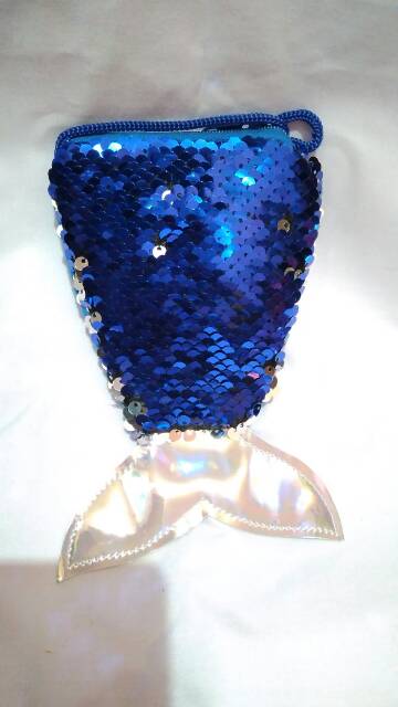 Slingbag coin sequin mermaid original / bisa berubah warna / tas koin / tas Selempang