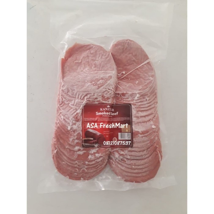 

Daging Asap - Kanzler Smoked Beef - Daging Sapi Asap 1 Kg (50 Pcs)