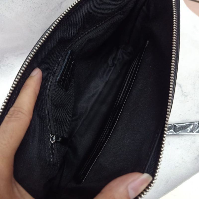 Handbag TUMI / clutch TuMi / tas tangan kulit pria/wanita