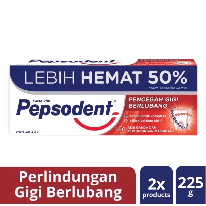 HD Management Pepsodent 225gr isi 2