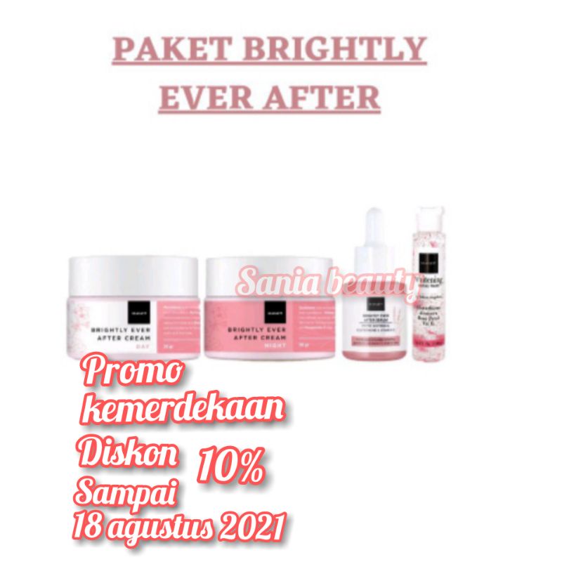 Scarlett whitening face skincare