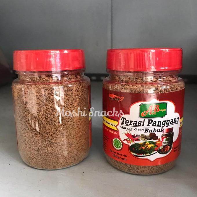 

[[COD]] Terasi Bubuk Super Cap AB Asli Bangka 100gr / Trasi Matang Oven Halal EKSLUSIF Kode 1228
