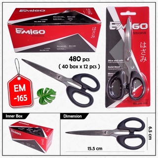[ACQ] Gunting Stainless Steel Emigo 6”