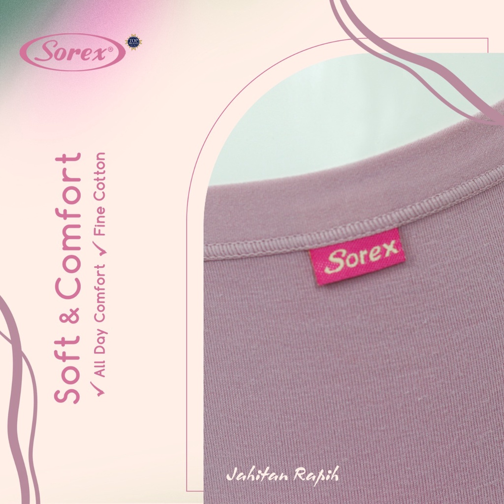 Sorex 1233 CD Celana Dalam Wanita Bahan Katun Model Midi