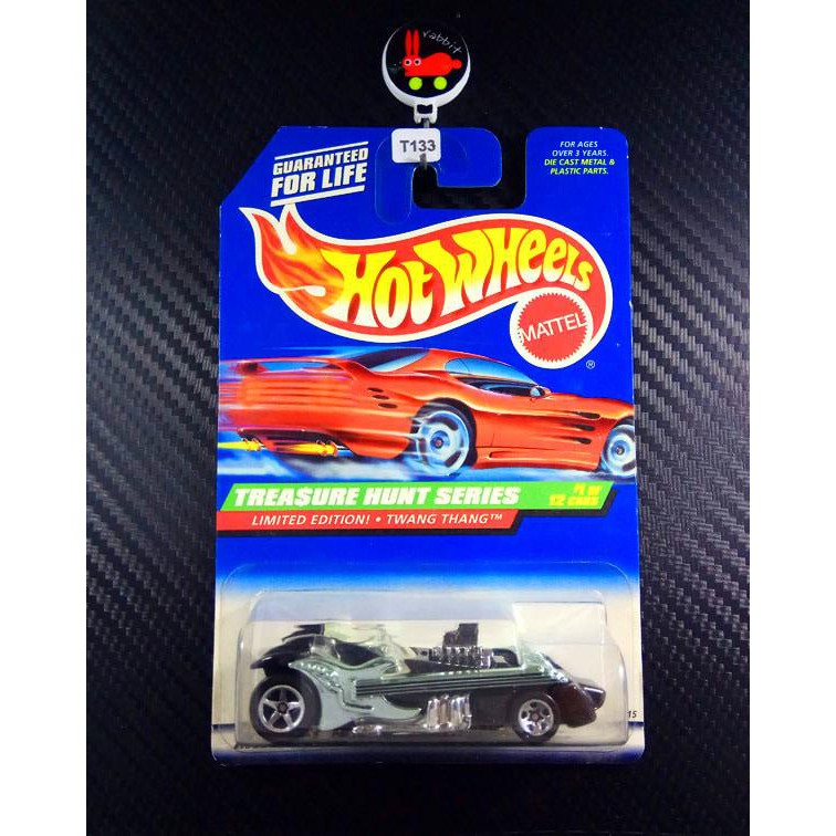 T-133 Hot Wheels Treasure Hunt Twang Thang Ban Plastik Murah