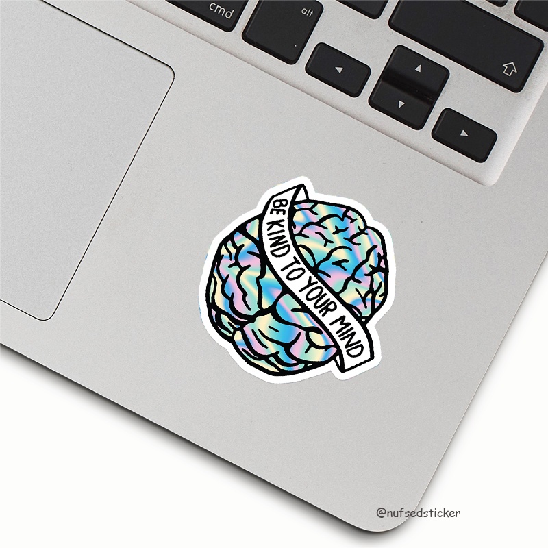 

Be Kind Yo Your Mind Holographic Sticker