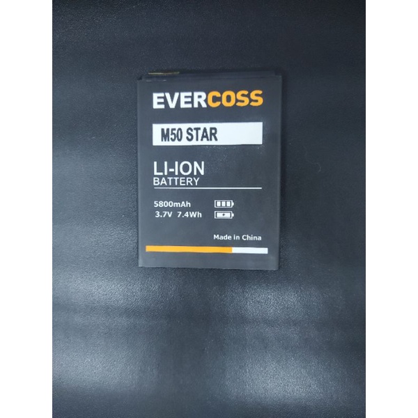 baterai hp Evercoss M50 star / A75B original battery batre handphone