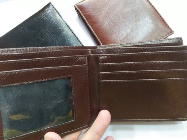 Dompet cowo 3 slot uang pendek lipat