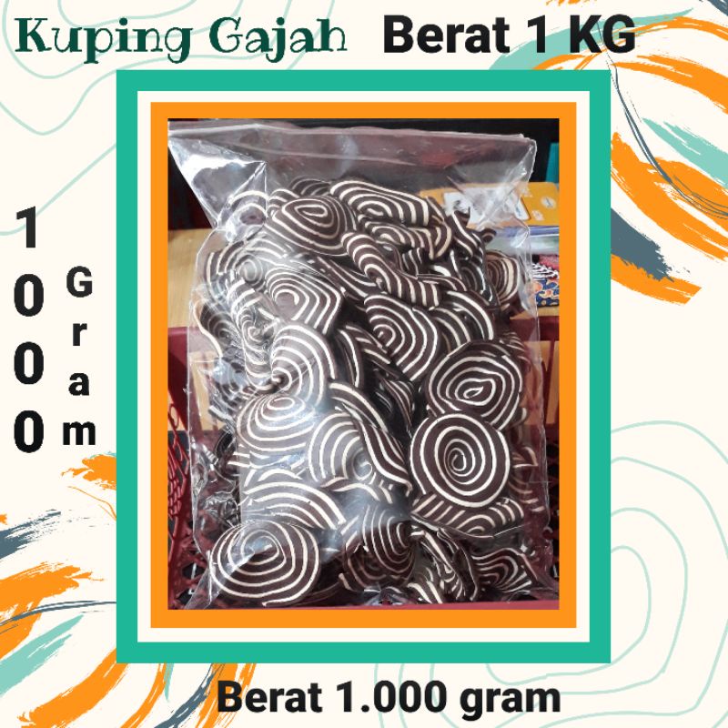 

SNACK KUPING GAJAH 1000 gram / SNACK MURAH / ALMA.SNACK