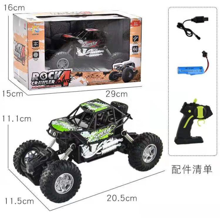 RC Crawler Offroad 1/18 RC Car Rechargable Rock Crawler RC Truck