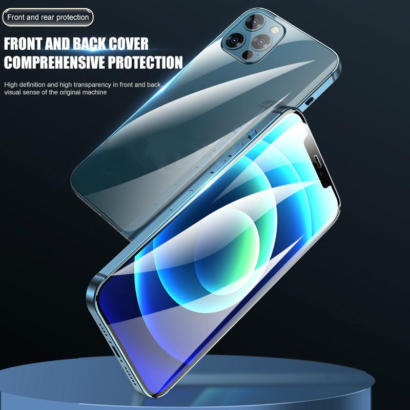 999D Hydrogel Film Front and Back Screen Protector for IPhone 12 11 Pro X XS Max XR 8 7 Plus Soft Flexible Extra Slim Protective Film