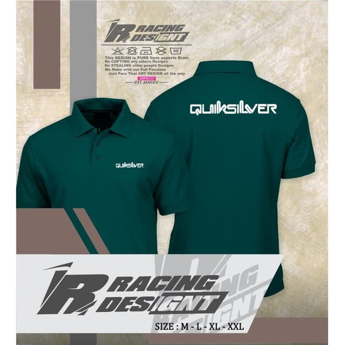 Poloshirt / Kaos Polo Quicksilver Terbaru Kualitas Distro -mybee