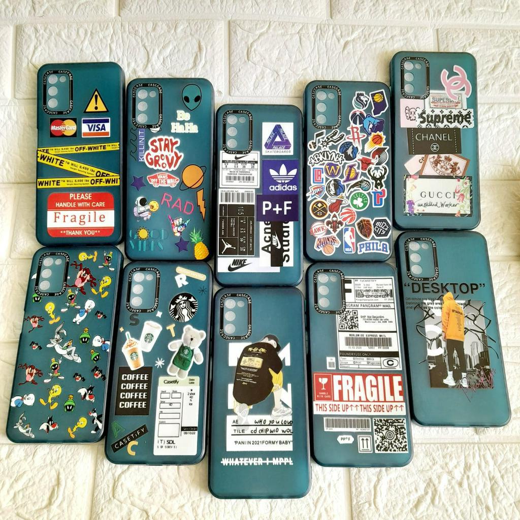 Case Softcase Casing Silikon Karakter Full Blue Supreme Samsung A02 A03 CORE A03S A73