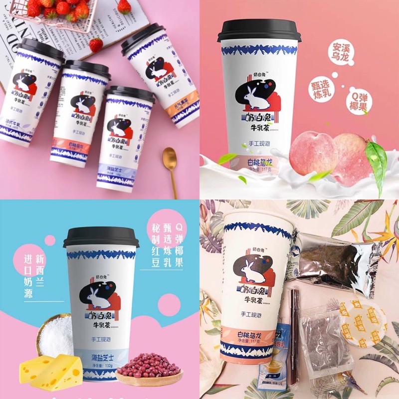 [READY SEMUA RASA] White Rabbit Milk Tea, Susu White Rabbit 奶白兔 牛乳茶 (132gr)