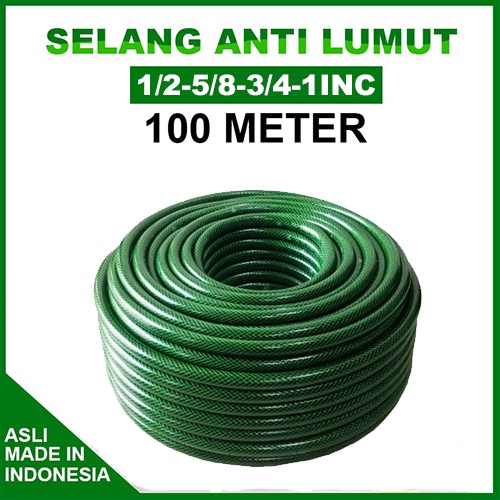 SELANG AIR TAMAN 1/2 5/8 3/4 1INC / SELANG 100 METER / SELANG CUCI KENDARAAN / SELANG ANTI LUMUT / SELANG GEMUK